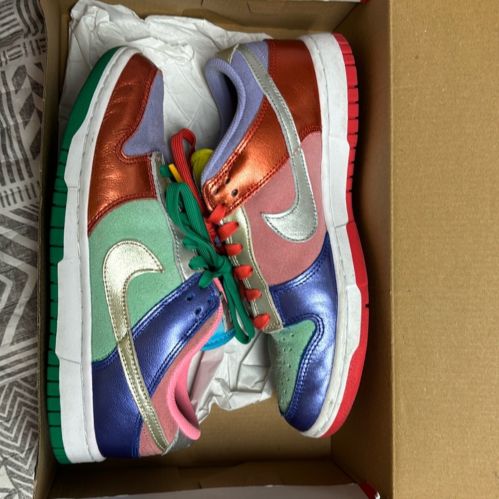 Womens Nike Dunk Low Se - Sunset Pulse
